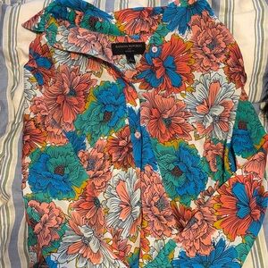 Vintage Banana Republic Floral Shirt